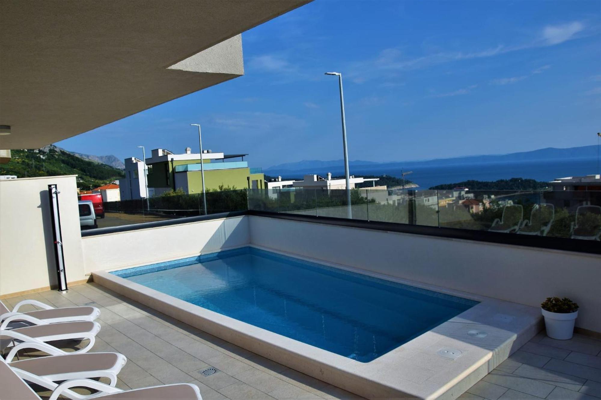 Apartments Adria View Makarska Exterior foto